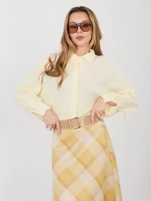Dámská košile ITALY MODA IT-KS-3060.23 BRIGHT YELLOW