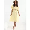 Dámské šaty ITALY MODA MI-SK-82970.86 BRIGHT YELLOW
