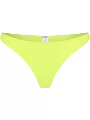 Dámské bikiny - spodní díl NORDBLANC GLITZ NBSSS8240 ZÁŘIVĚ ŽLUTÁ
