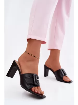 Dámské pantofle VINCEZA 22-20159 BLACK
