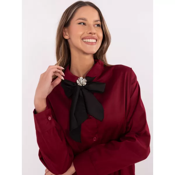  Dámská košile ITALY MODA DHJ-KS-9236.92P BURGUNDY 
