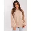 Dámská mikina EX MODA EM-BL-716.14 BEIGE