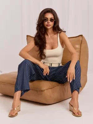 Dámské kalhoty FACTORY PRICE IT-SP-97837.14 NAVY