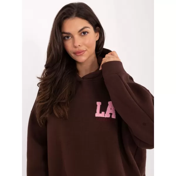  Dámská mikina FACTORY PRICE IT-BL-H2492.66 DARK BROWN 