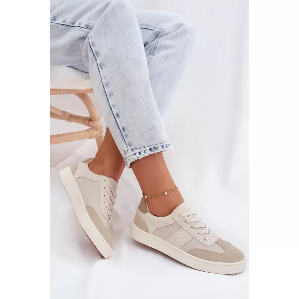  Dámské tenisky BIG STAR SHOES TT274768 BEIGE 