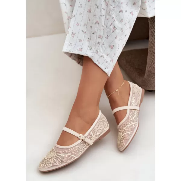  Dámské baleríny BOTO CH951 BEIGE 