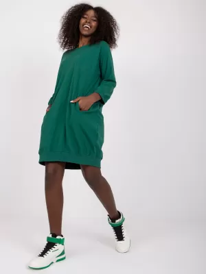 Dámské šaty RELEVANCE RV-SK-6839.95 DARK GREEN