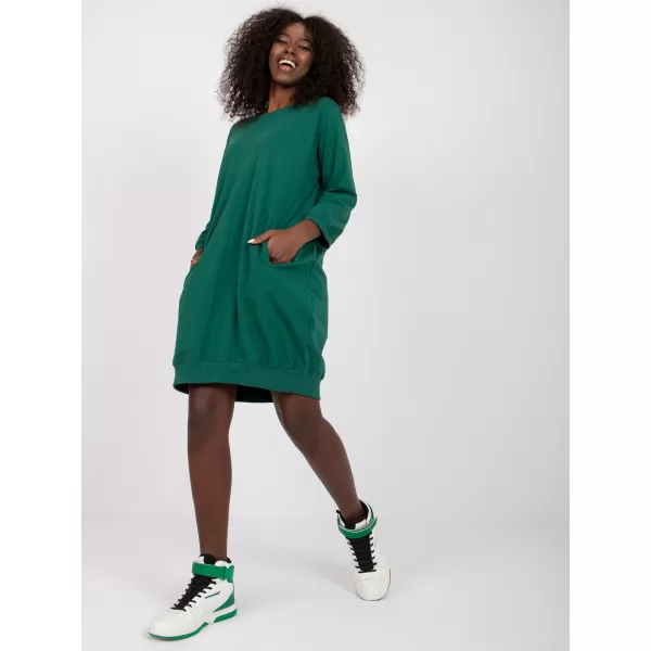  Dámské šaty RELEVANCE RV-SK-6839.95 DARK GREEN 