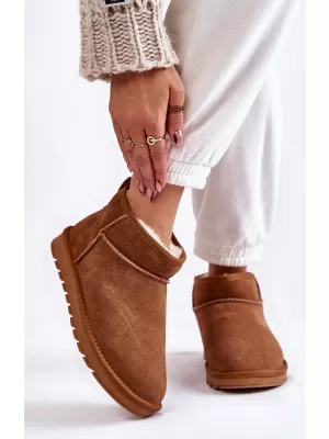Dámské boty BOTO W5821 CAMEL