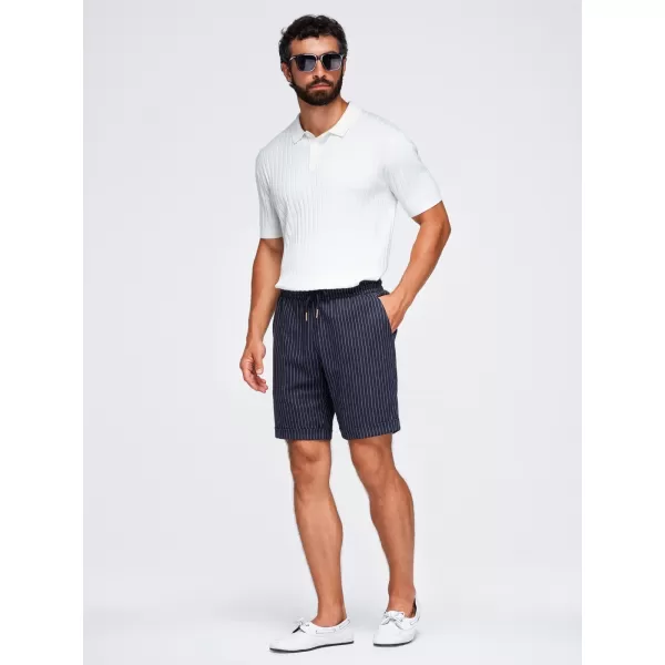  Pánské kraťasy OMBRE OM-SRCS-0208 NAVY BLUE 
