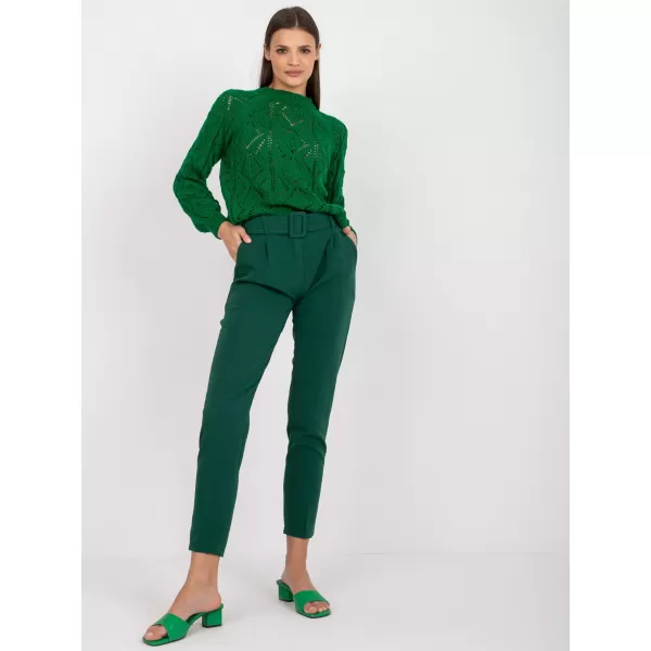  Dámské kalhoty ITALY MODA DHJ-SP-12787.21X DARK GREEN 