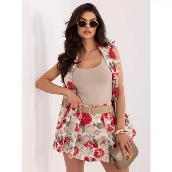  Dámské kraťasy ITALY MODA IT-SN-FL8757-2.18 RED 