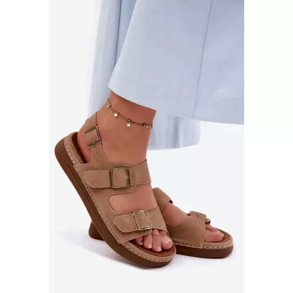  Dámské sandály VINCEZA 79620 BROWN 