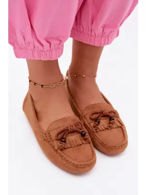Dámské mokasíny BOTO W2515 CAMEL