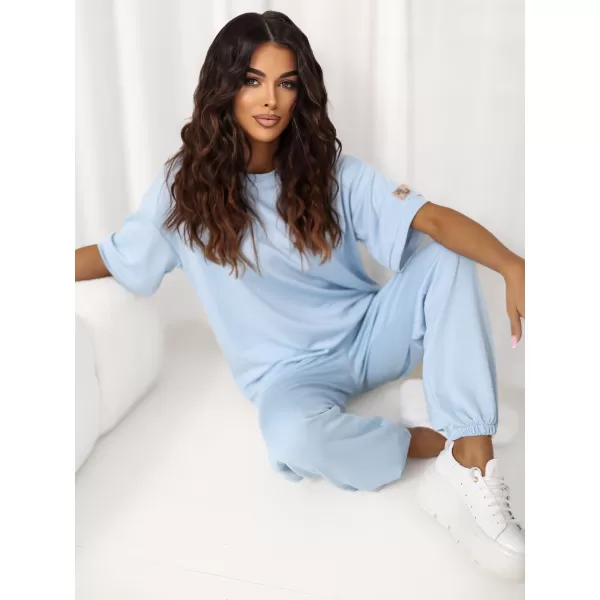  Dámský komplet RUE PARIS RV-KMPL-A1290.94 LIGHT BLUE 