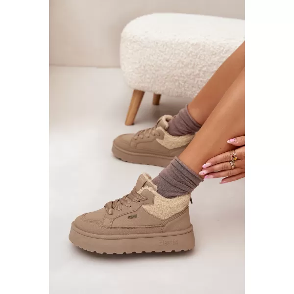 Dámské sněhule BIG STAR SHOES SS274105 BEIGE 