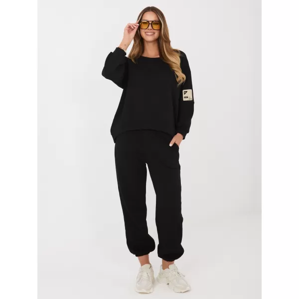  Dámský komplet RUE PARIS RV-KMPL-A1279.85 BLACK 