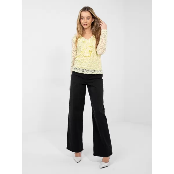 Dámská halenka RUE PARIS MI-BZ-M6713.86 BRIGHT YELLOW 
