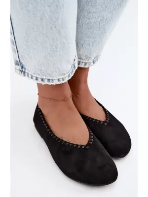 Dámské baleríny BOTO 9897 BLACK