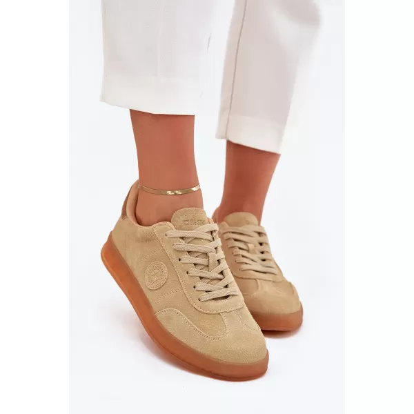  Dámské tenisky BIG STAR SHOES RR274849 BEIGE 