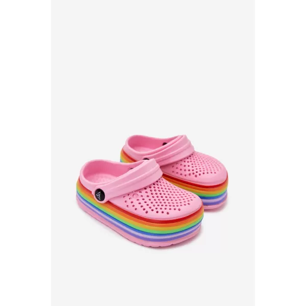  Dětské pantofle BOTO D2016/D2015 PINK 