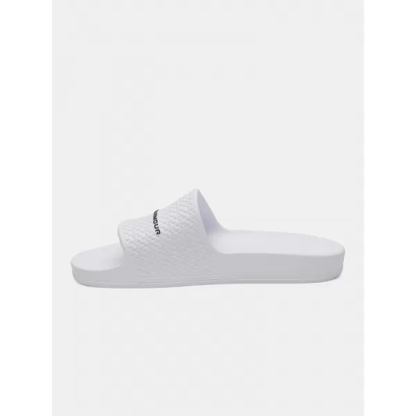  Dámské pantofle UNDER ARMOUR W ARMR SLIDE LITE 6007533-100 BÍLÁ 