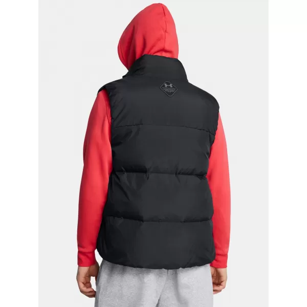  Pánská vesta UNDER ARMOUR LIMITLESS DOWN VEST 1384642-001 ČERNÁ 