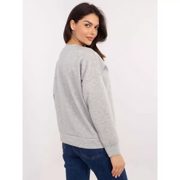  Dámská mikina ITALY MODA MI-BL-M6098.05P GRAY 