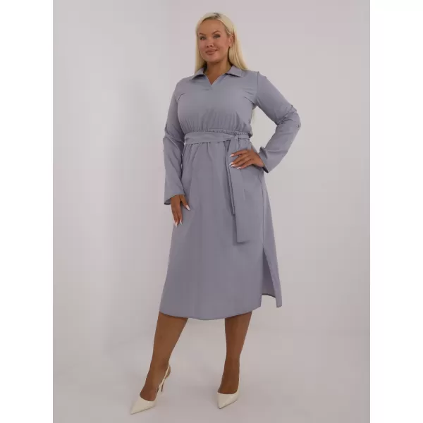  Dámské šaty LAKERTA LK-SK-509675.88 GRAY 