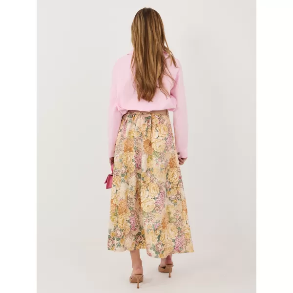  Dámská sukně ITALY MODA IT-SD-FL9850-2.17 YELLOW 