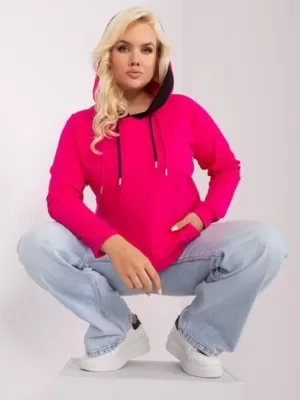 Dámská mikina RELEVANCE RV-BL-9087.77P FUCHSIA
