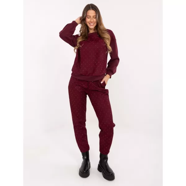  Dámský set ITALY MODA IT-KMPL-9850.14P BURGUNDY 