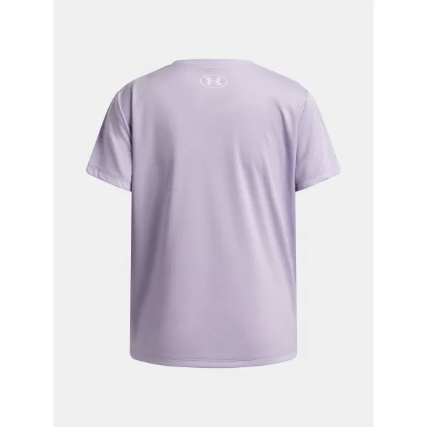  Dívčí triko UNDER ARMOUR TECH TWIST WDMK LOGO SS 6007134-536 FIALOVÁ 
