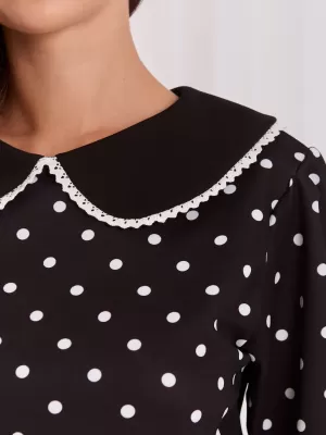 Dámská halenka ITALY MODA MI-BZ-4305.87 BLACK