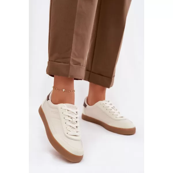  Dámské tenisky BIG STAR SHOES TT274311 BEIGE 