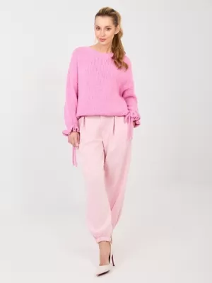 Dámské kalhoty ITALY MODA IT-SP-9995.16P BRIGHT PINK