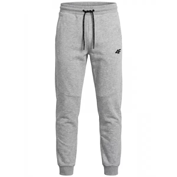  Pánské kalhoty 4F 4FWMM00TTROM1676 COLD LIGHT GREY MELANGE 