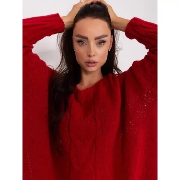  Dámský svetr OCH BELLA TW-SW-BI-559.45 DARK RED 