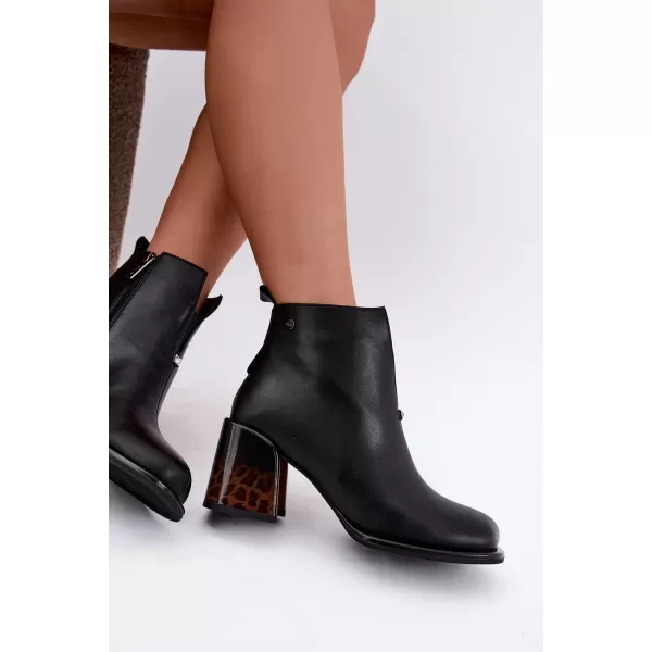  Dámské kotníkové boty GOE UU2N4204 BLACK 