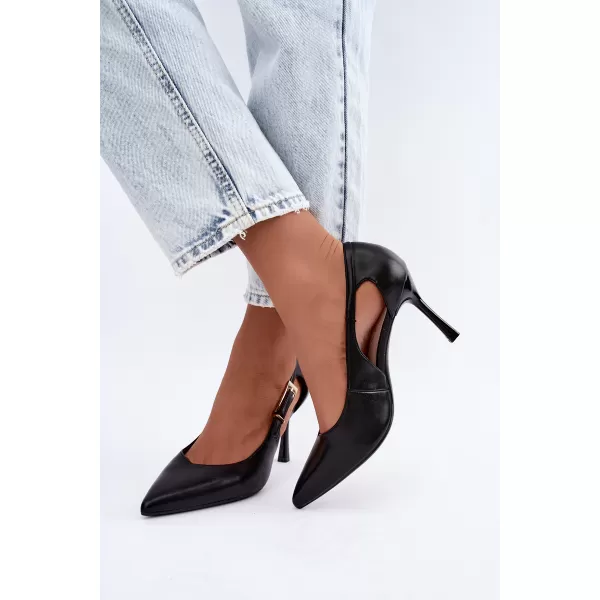  Dámské lodičky na jehle VINCEZA 62288 BLACK 