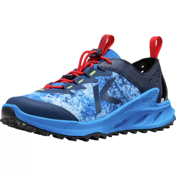  Juniorské boty KEEN ZIONIC ADV SANDAL PRECIOUS BLUE/RACING RED 