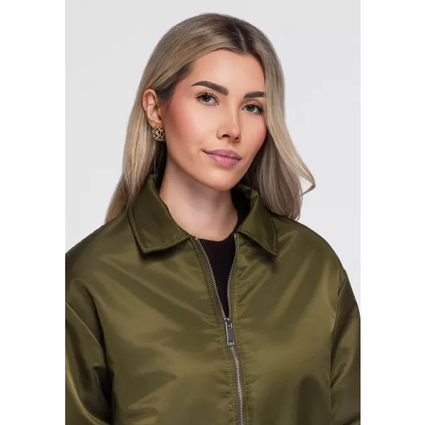  Dámská bunda OMBRE OW-JT-E0003 KHAKI 