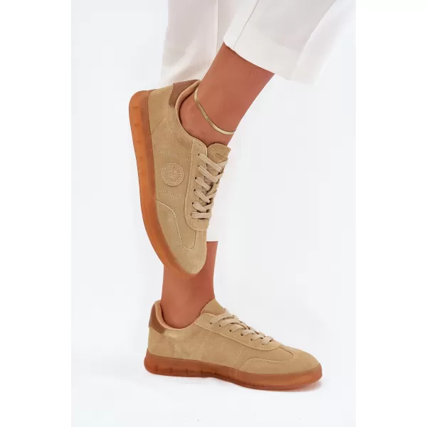  Dámské tenisky BIG STAR SHOES RR274849 BEIGE 