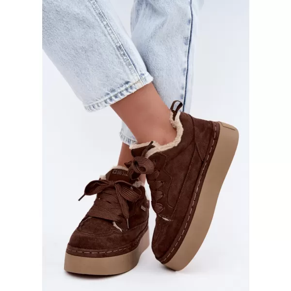  Dámské boty BIG STAR SHOES UU274188 BROWN/BEIGE SHADOWS 