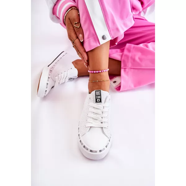  Dámské tenisky BIG STAR SHOES FF274024 WHITE 