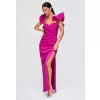 Dámské šaty LARICA LA-OM-DLR396 FUCHSIA