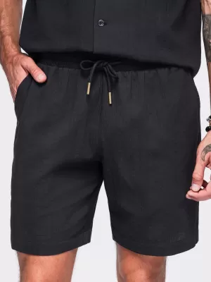 Pánské kraťasy OMBRE OM-SRCS-0209 BLACK