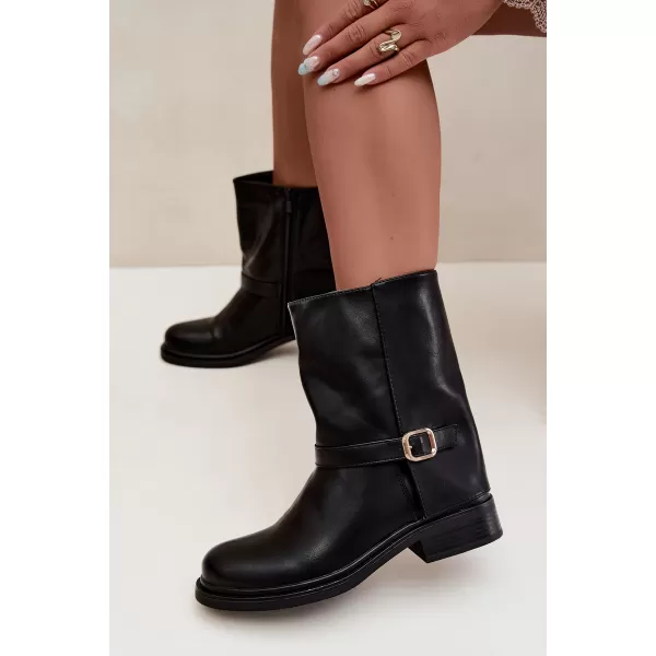  Dámské kotníkové boty BOTO 5859 BLACK 