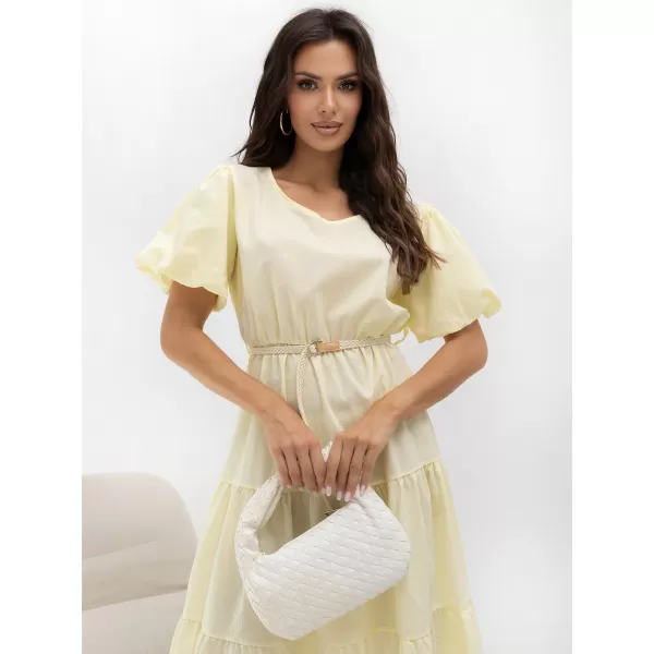 Dámské šaty ITALY MODA MO-SK-8849.14 BRIGHT YELLOW 