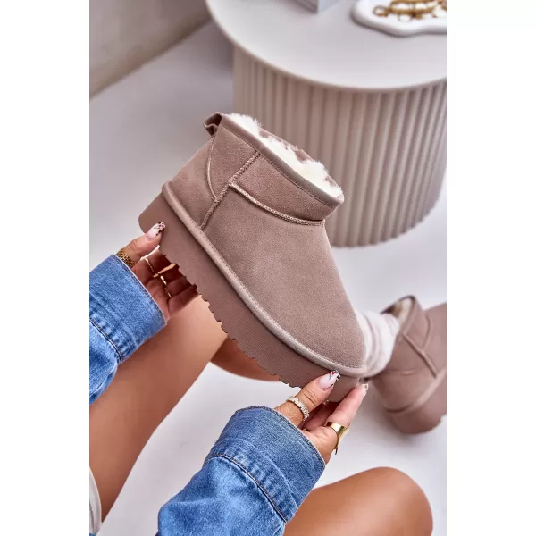  Dámské boty BOTO W5828 KHAKI 